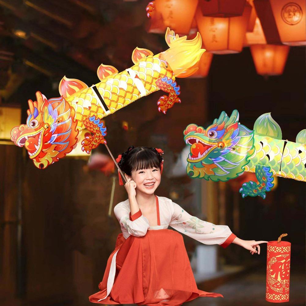 Chinese Style Children s Loong Lantern Handheld Handmade Dragon Lantern Kindergarten червоний
Chinese Style Children s Loong Lantern Handheld Handmade Dragon Lantern Kindergarten червоний