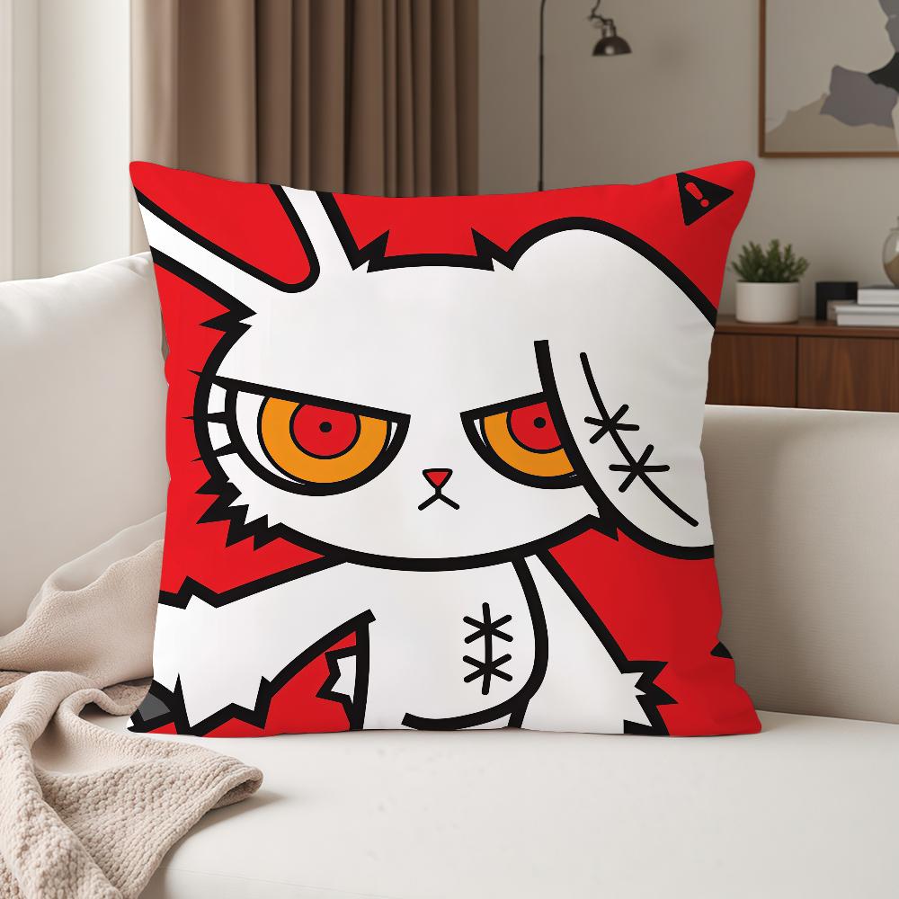 Cool Dark BBloody BBunny Pillow Case Suitable For Bedrooms Living Rooms Cars Home Decoration 30cmx30cm
Cool Dark BBloody BBunny Pillow Case Suitable For Bedrooms Living Rooms Cars Home Decoration 30cmx30cm
