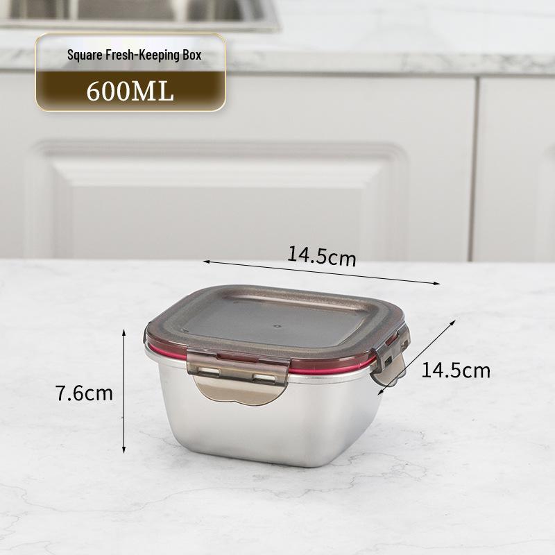 Airtight Stainless Steel Lunch Bento Box
Airtight Stainless Steel Lunch Bento Box