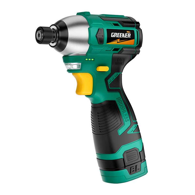 Greener 16.8V Brushless Cordless Impact Driver Drill Kit CN plug (adapter included)
Greener 16.8V Brushless Cordless Impact Driver Drill Kit CN plug (adapter included)