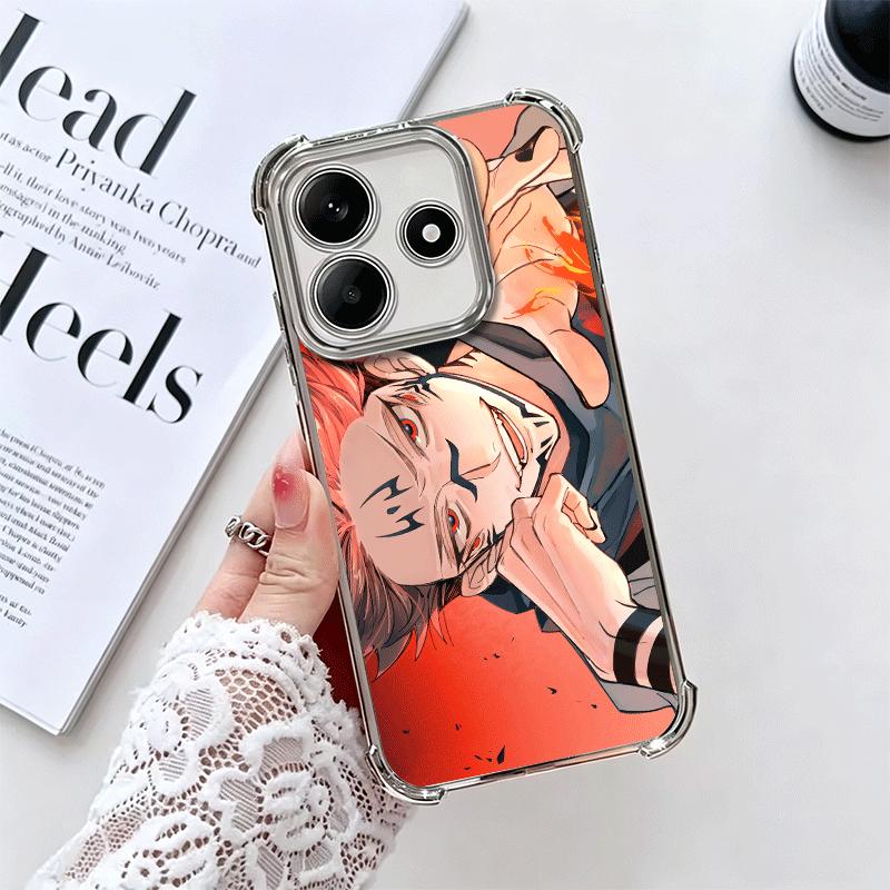 Япония Аниме JUJUSU KAISENS Мягкий чехол для телефона для Xiaomi Redmi Note 14 15 Pro Plus 13 12 11S 11T 5G 10 9S 9 Покрытие Защита от падения Funda Redmi Note 13 Pro 4G
Япония Аниме JUJUSU KAISENS Мягкий чехол для телефона для Xiaomi Redmi Note 14 15 Pro Plus 13 12 11S 11T 5G 10 9S 9 Покрытие Защита от падения Funda Redmi Note 13 Pro 4G
