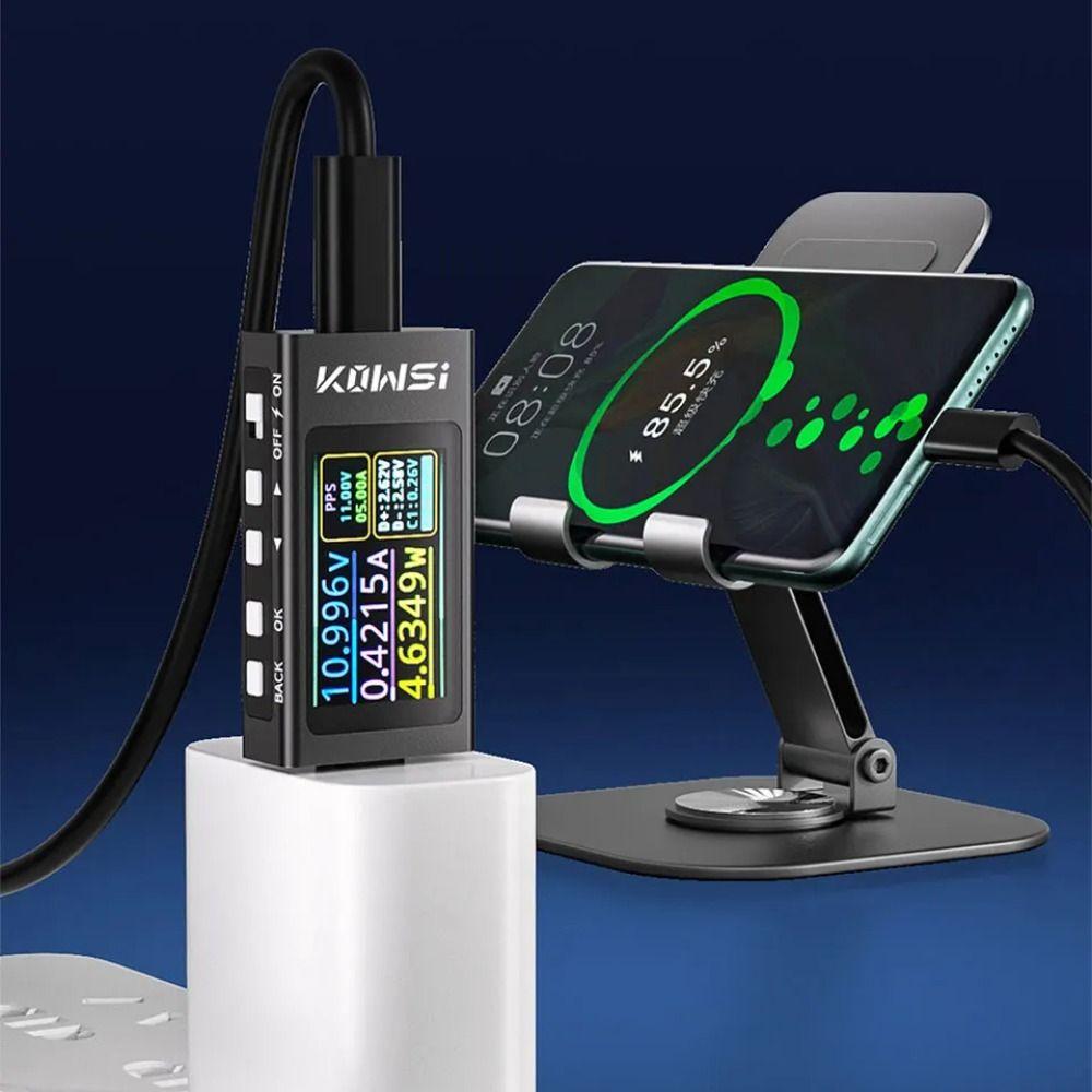 Protocol Detector Voltage Monitor Type-C Digital Ammeter Voltmeter Charger Tester Industrial
Protocol Detector Voltage Monitor Type-C Digital Ammeter Voltmeter Charger Tester Industrial