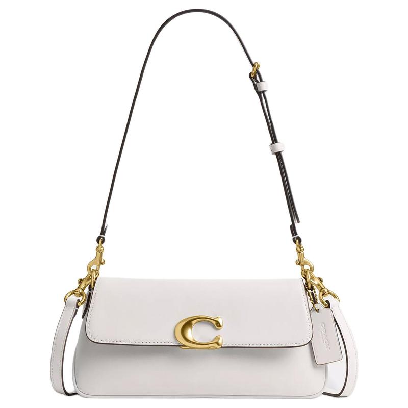 COACH Jet 25 Logo Zip Stash Pocket Leather Crossbody Shoulder Bag Medium Women s White білий
COACH Jet 25 Logo Zip Stash Pocket Leather Crossbody Shoulder Bag Medium Women s White білий