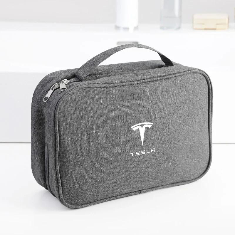 Car Sticker 2025 New Tesla Car Logo Portable Travel Cable Bag Waterproof Digital USB Charger Storage Bag For Tesla Model 3 Model
Car Sticker 2025 New Tesla Car Logo Portable Travel Cable Bag Waterproof Digital USB Charger Storage Bag For Tesla Model 3 Model