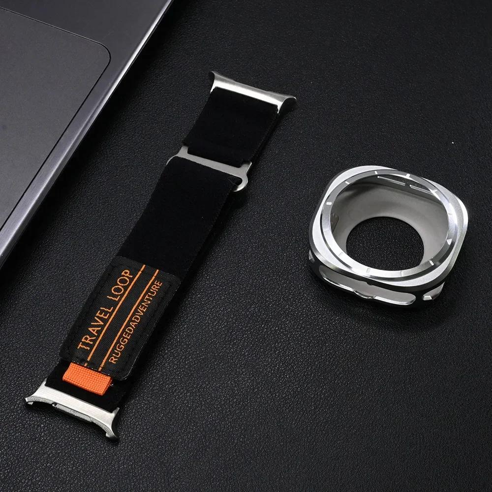 Спортивний нейлоновий ремінець для Samsung Galaxy Watch Ultra 47 мм Браслет з алюмінієвого сплаву Для SAMSUNG galaxy ULTRA 47 Аксесуар для ремінця Galaxy Ultra 47mm
Спортивний нейлоновий ремінець для Samsung Galaxy Watch Ultra 47 мм Браслет з алюмінієвого сплаву Для SAMSUNG galaxy ULTRA 47 Аксесуар для ремінця Galaxy Ultra 47mm