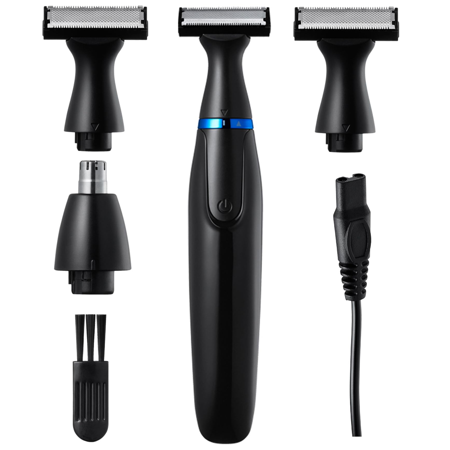 Clear Electric Full Body Nose Hair Головка для стрижки волосся в носі постачається зі змінною головкою, що запобігає втраті після гоління. ЧОЛОВІЧА універсальна бритва, перезаряджається, чорний
Clear Electric Full Body Nose Hair Головка для стрижки волосся в носі постачається зі змінною головкою, що запобігає втраті після гоління. ЧОЛОВІЧА універсальна бритва, перезаряджається, чорний