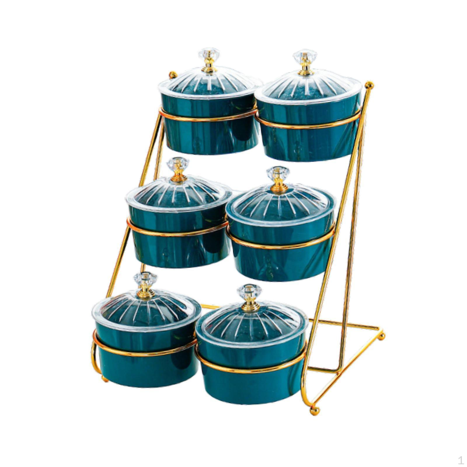 Органайзер для закусок из сухофруктов с крышкой-решеткой для хранения закусок Plaid Gold
Органайзер для закусок из сухофруктов с крышкой-решеткой для хранения закусок Plaid Gold