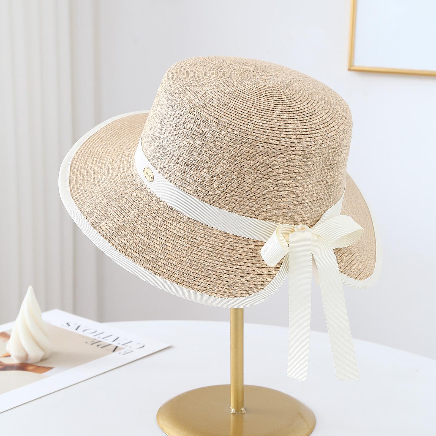 Women s Straw Bowknot Hat with Wide Brim Summer Foldable Beach Sun Hat for Vacation Gardening Outdoor Activities 56-58cm
Women s Straw Bowknot Hat with Wide Brim Summer Foldable Beach Sun Hat for Vacation Gardening Outdoor Activities 56-58cm