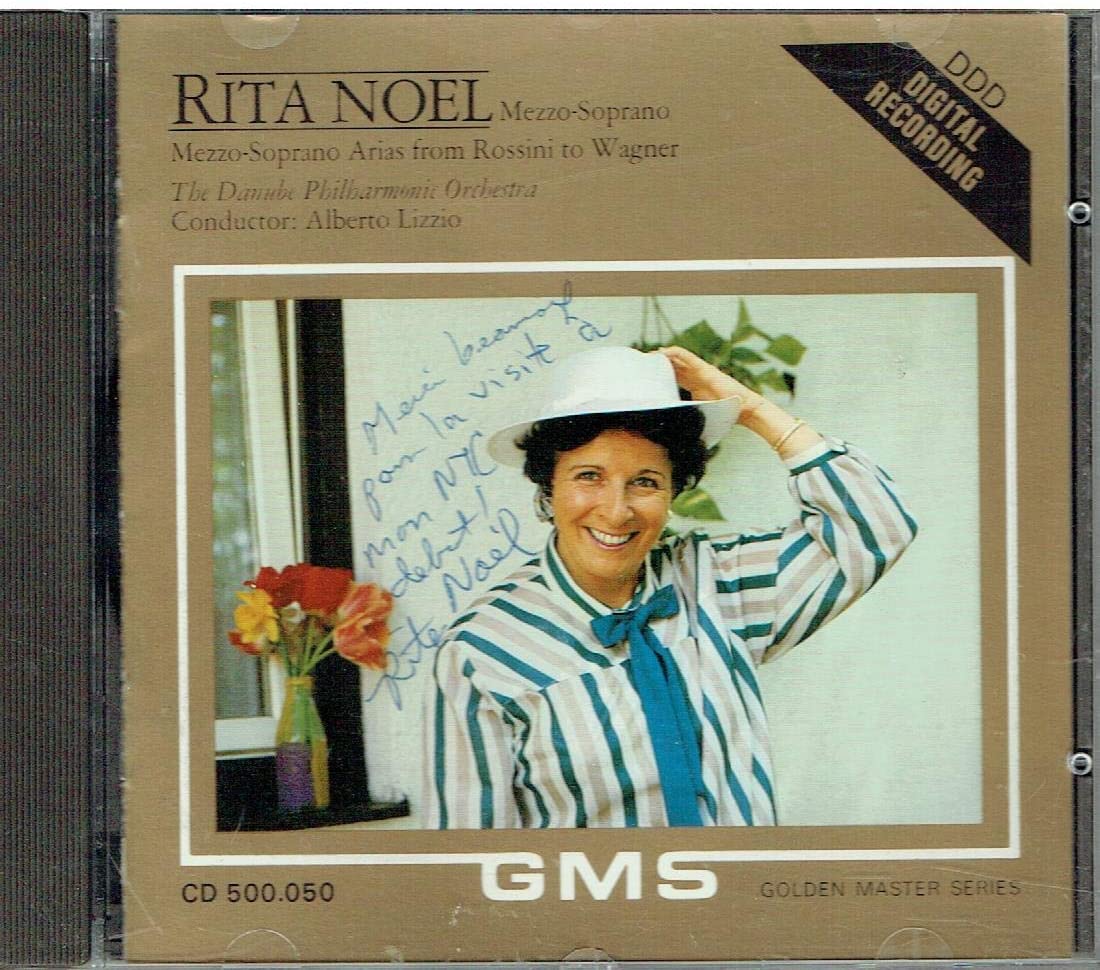 CD ROSSINI, WAGNER, ALBERTO LIZZIO, TH - RITA NOEL - Mezzo-Soprano Arias NCD630 Japan Classical Used
CD ROSSINI, WAGNER, ALBERTO LIZZIO, TH - RITA NOEL - Mezzo-Soprano Arias NCD630 Japan Classical Used
