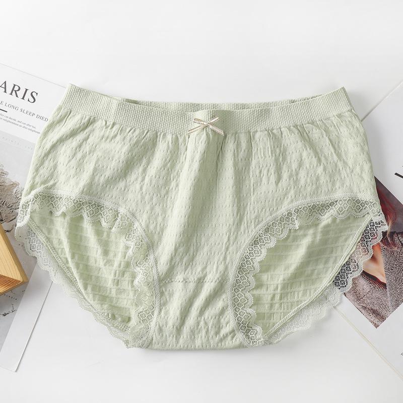 Women s Plus Size Breathable Antibacterial Lace Trim Mid-Waist Briefs One Size (Fits 80-140 Jin)
Women s Plus Size Breathable Antibacterial Lace Trim Mid-Waist Briefs One Size (Fits 80-140 Jin)