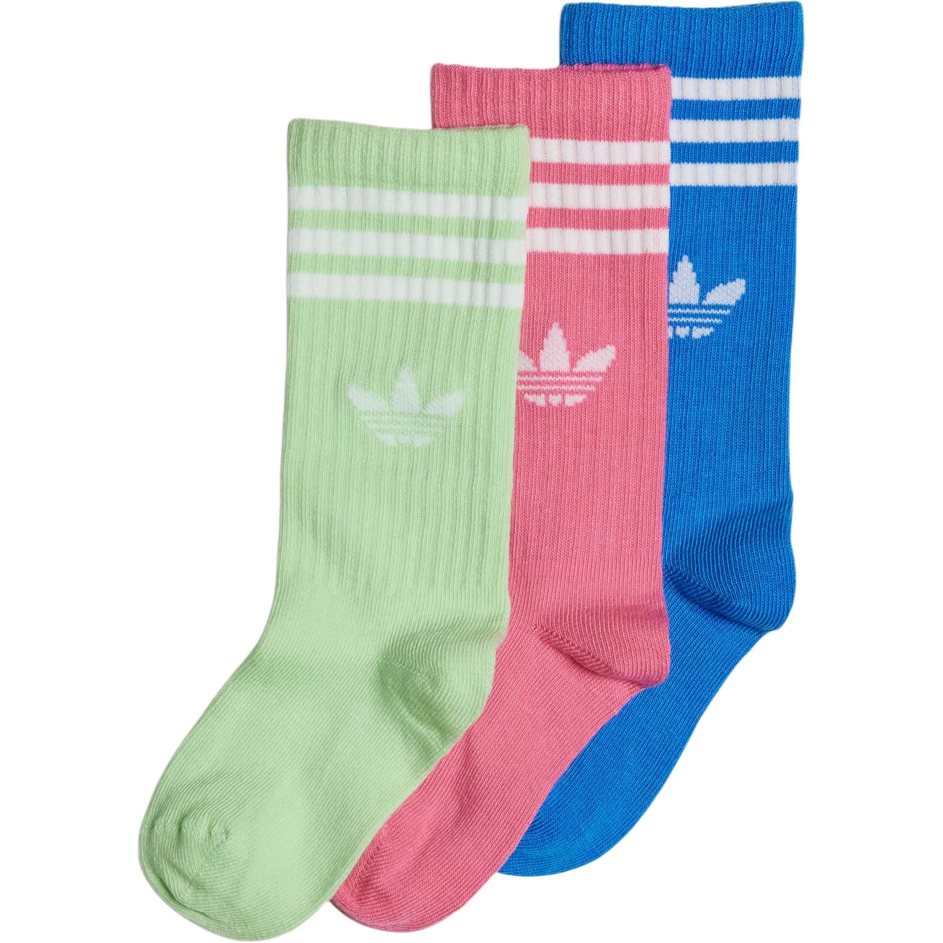 Adidas Socks 3 Pack Green/Bird Feather Blue/Pink Kids IT7351 KXL
Adidas Socks 3 Pack Green/Bird Feather Blue/Pink Kids IT7351 KXL