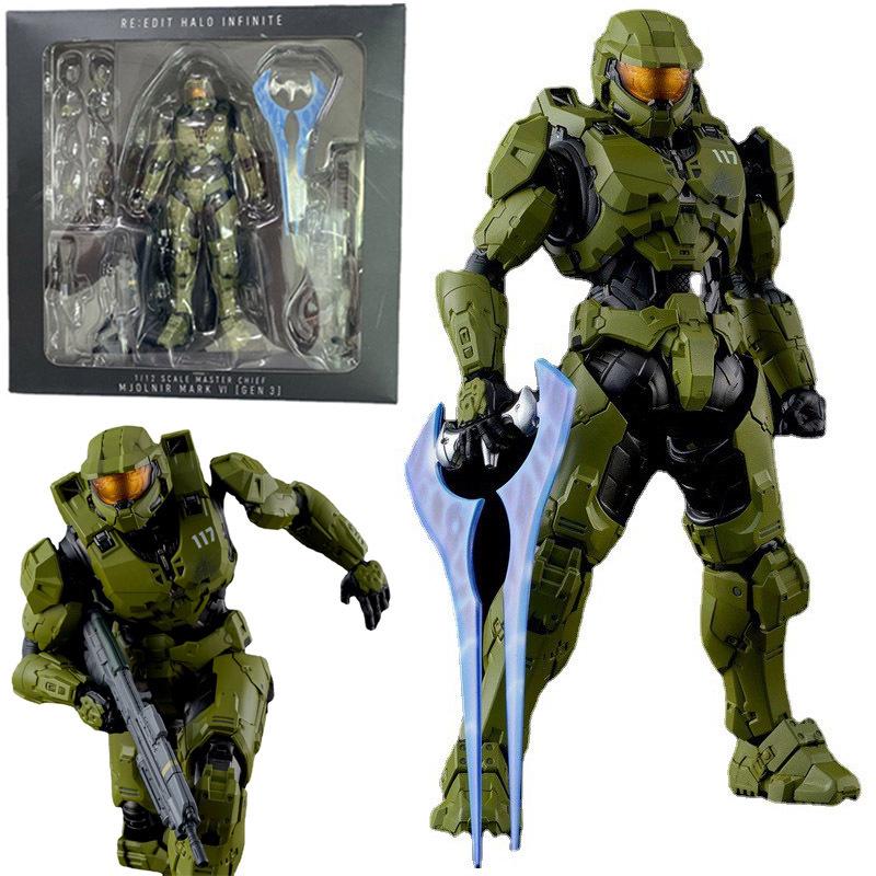 Sentinel Halo Master Chief Infinite Movable 1/12 Figure Ornament Boxed
Sentinel Halo Master Chief Infinite Movable 1/12 Figure Ornament Boxed