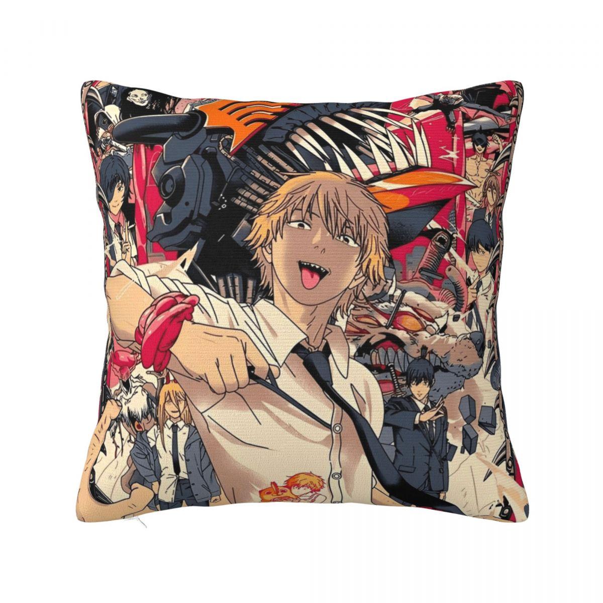 Chainsaw Man Square Pillow Case Pochita Makima Aki Anime Cushion Covers Novelty Zippered Decorative Pillowcover for Home 18 x18 30cm x 30cm
Chainsaw Man Square Pillow Case Pochita Makima Aki Anime Cushion Covers Novelty Zippered Decorative Pillowcover for Home 18 x18 30cm x 30cm