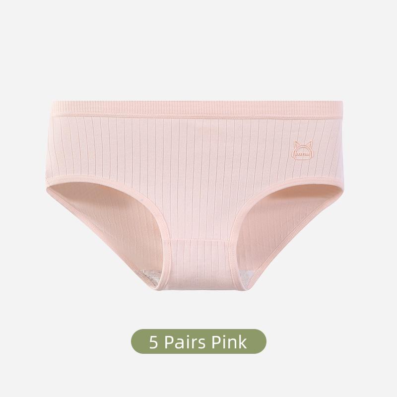 Kave 5 Pcs/Lot Plus Size Underwear Women S Cotton Panties Girls Brief Sexy Lingeries Shorts Breathable Underpant Solid Panty M(for 40-55kg)&5pcs
Kave 5 Pcs/Lot Plus Size Underwear Women S Cotton Panties Girls Brief Sexy Lingeries Shorts Breathable Underpant Solid Panty M(for 40-55kg)&5pcs