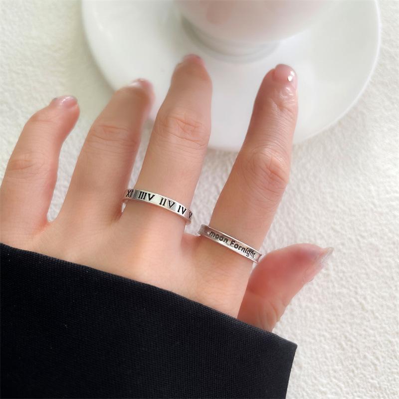 Lan Zhi Minimalist 925 Sterling Silver Letter Ring for Women - Versatile Open Index Finger Jewelry Adjustable Open
Lan Zhi Minimalist 925 Sterling Silver Letter Ring for Women - Versatile Open Index Finger Jewelry Adjustable Open