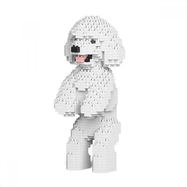 Jecca Standing Toy Poodle Premium Nanoblock Маленький, Белый, Популярные корейские игрушки
Jecca Standing Toy Poodle Premium Nanoblock Маленький, Белый, Популярные корейские игрушки