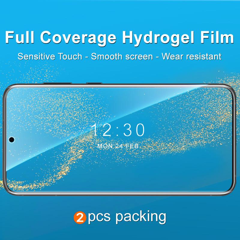 IMAK 2Pcs/Set Hydrogel Film III for Samsung Galaxy S22 5G/S23 Anti-Scratch TPU Film HD Clear Full Screen Protector
IMAK 2Pcs/Set Hydrogel Film III for Samsung Galaxy S22 5G/S23 Anti-Scratch TPU Film HD Clear Full Screen Protector