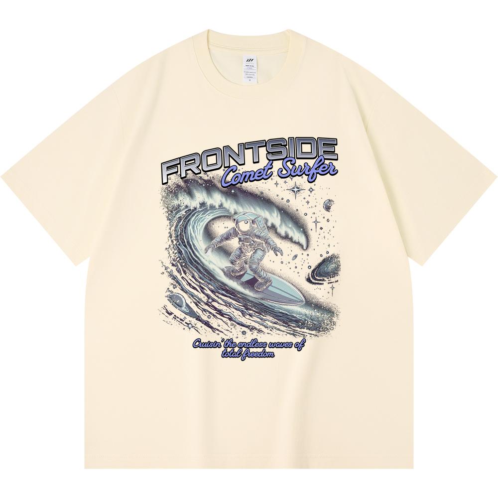 230GSM 100% Cotton T-Shirt Astronaut Surfer Print Tees Funny Harajuku Style Combed Cotton Tshirt XS абрикосовый
230GSM 100% Cotton T-Shirt Astronaut Surfer Print Tees Funny Harajuku Style Combed Cotton Tshirt XS абрикосовый
