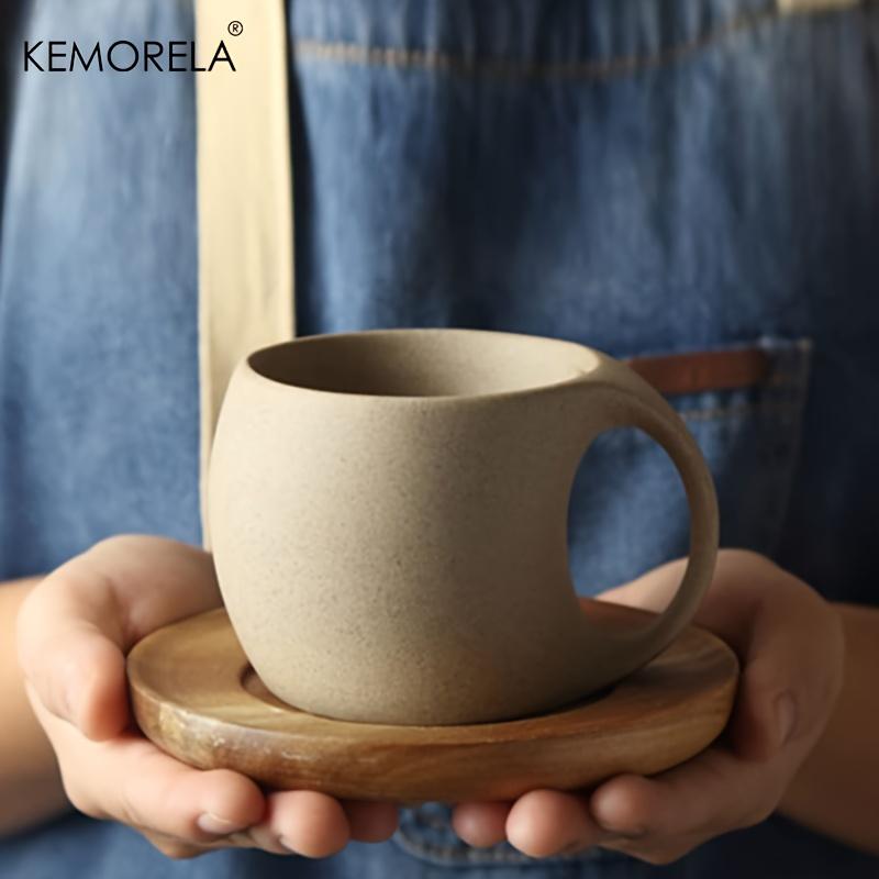 KEMORELA Ceramic Coffee Cups and Saucers Simple Water Cup 220ml Breakfast Milk Oat Drink Mug Exquisite Afternoon Tea Coffee Cup 220ml
KEMORELA Ceramic Coffee Cups and Saucers Simple Water Cup 220ml Breakfast Milk Oat Drink Mug Exquisite Afternoon Tea Coffee Cup 220ml