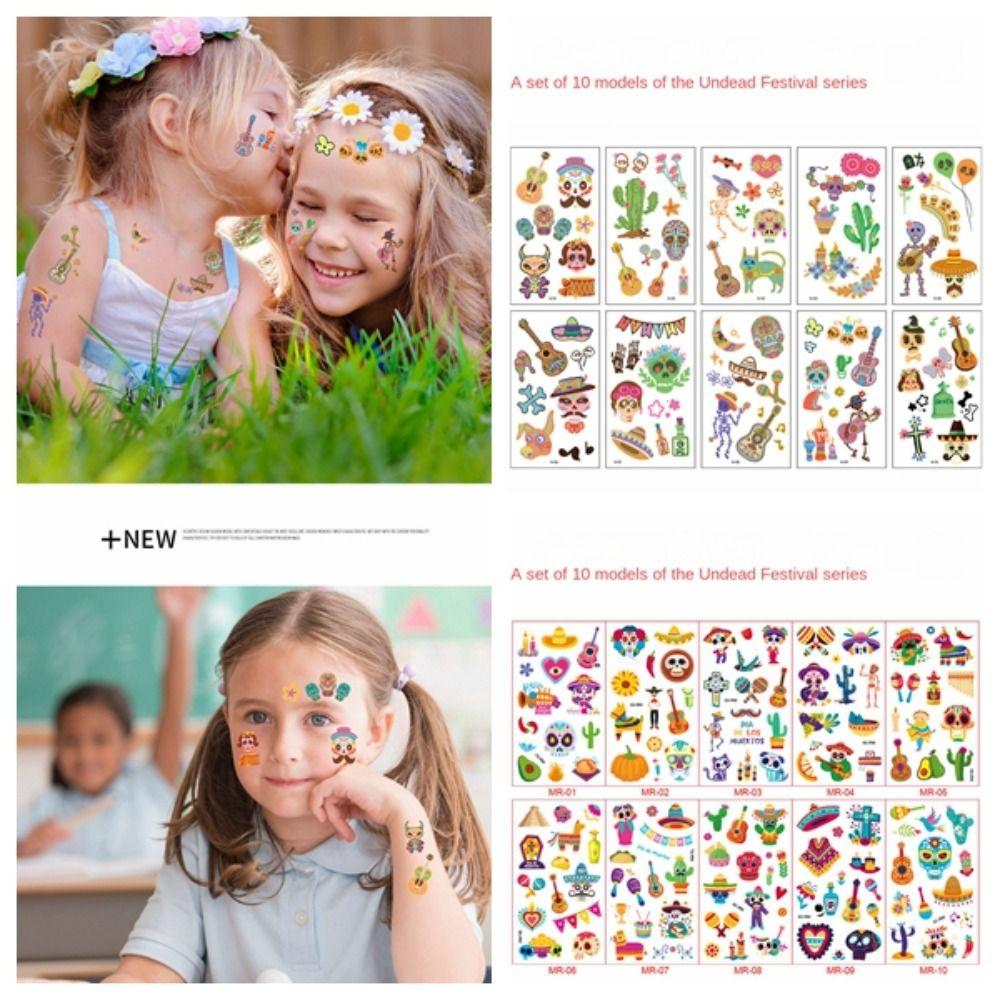 Waterproof Children s Cartoon Tattoo Sticker Pumpkin Temporary Face Sticker Party Supplies
Waterproof Children s Cartoon Tattoo Sticker Pumpkin Temporary Face Sticker Party Supplies