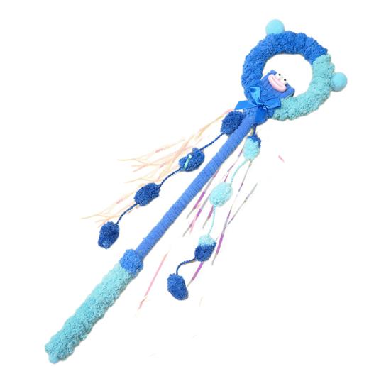 Cat Wand Toy Interactive Cat Teaser Stick with Plush Balls And Streamers for Indoor Kitten Play Exercise
Cat Wand Toy Interactive Cat Teaser Stick with Plush Balls And Streamers for Indoor Kitten Play Exercise