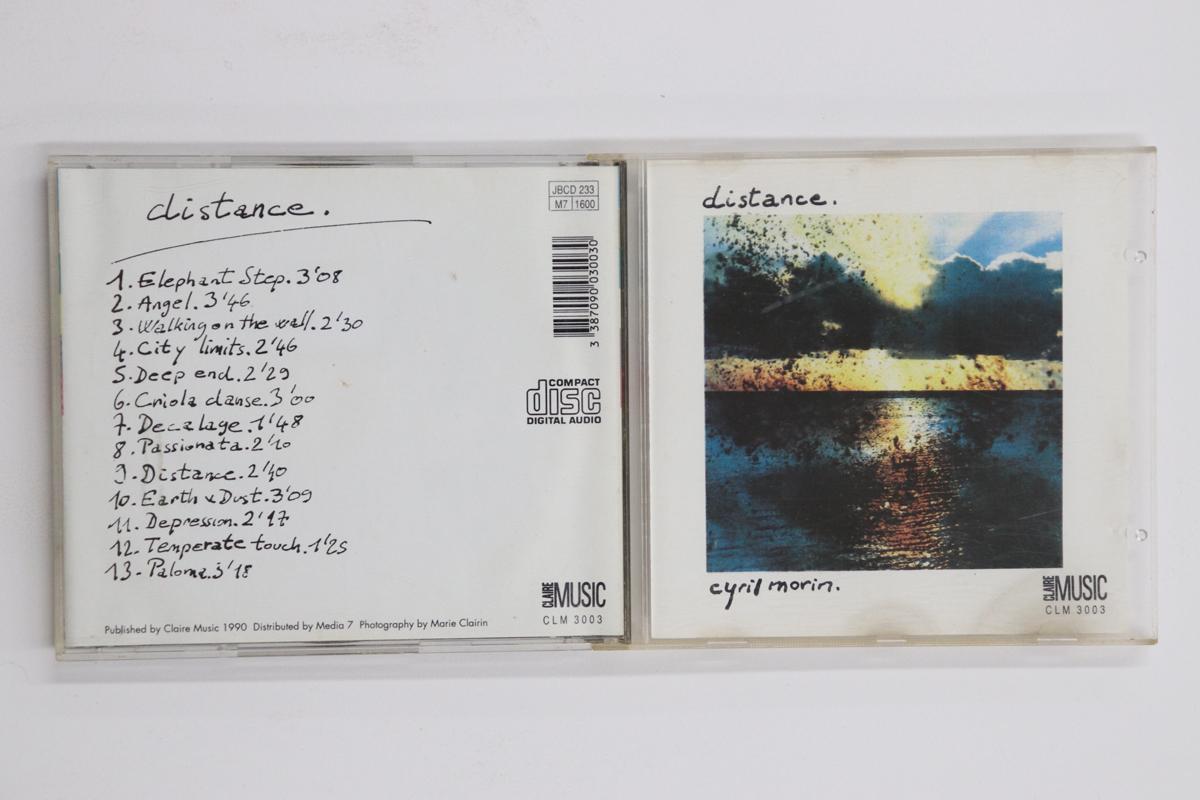 CD CYRIL MORIN Distance CLM3003 CLAIRE MUSIC 1990 Japan New Age Easy Listening Used
CD CYRIL MORIN Distance CLM3003 CLAIRE MUSIC 1990 Japan New Age Easy Listening Used