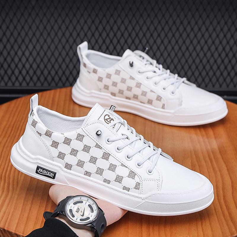 Новейшие мужские кроссовки 2024 года, кожаная повседневная обувь, дышащие прогулочные балетки, весенне-осенние трендовые кроссовки для мужчин, нескользящая обувь 44
Новейшие мужские кроссовки 2024 года, кожаная повседневная обувь, дышащие прогулочные балетки, весенне-осенние трендовые кроссовки для мужчин, нескользящая обувь 44