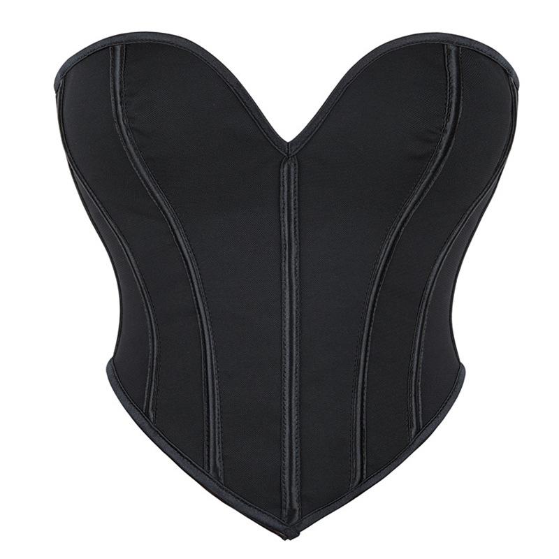 Black Matte Textured Strapless Heart-Shaped Bodysuit for Women XS чёрный
Black Matte Textured Strapless Heart-Shaped Bodysuit for Women XS чёрный