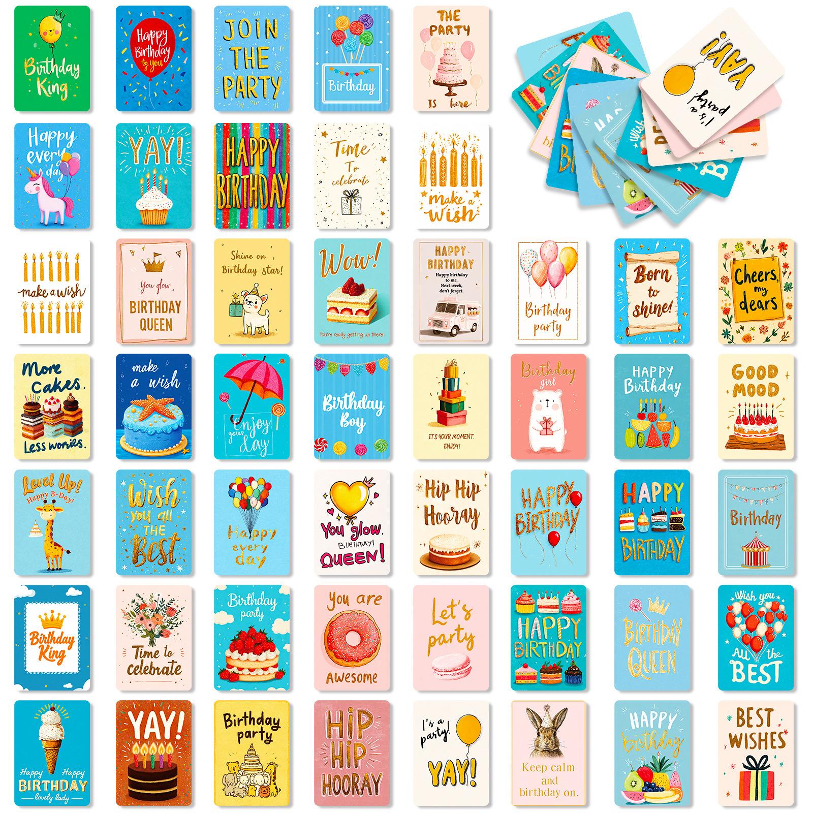50 Happy Birthday Text Cards Small Fresh Cartoons Handwritten Greetings Birthday Greetings Cards T01042719
50 Happy Birthday Text Cards Small Fresh Cartoons Handwritten Greetings Birthday Greetings Cards T01042719