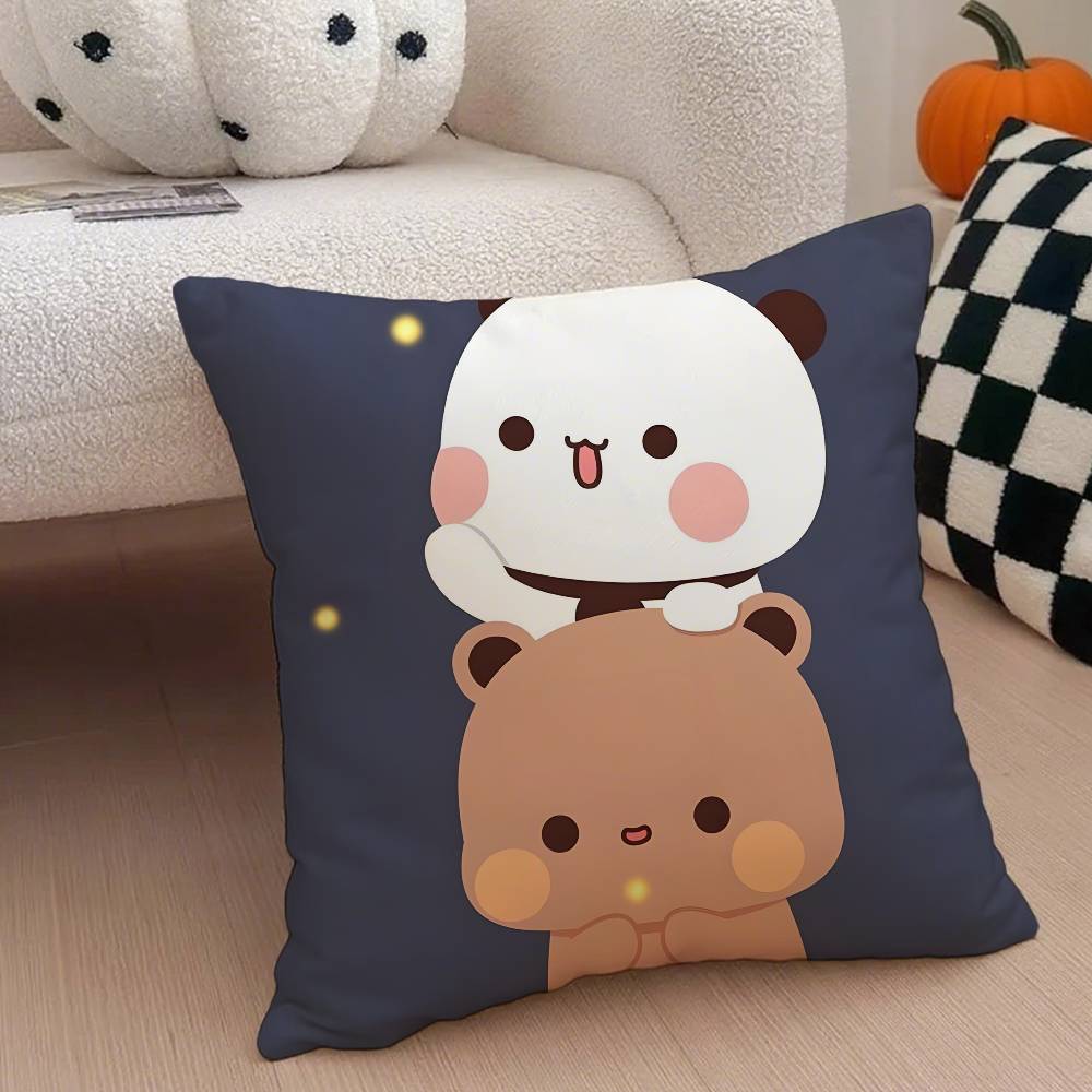 Наволочка P-Panda Bubu And Dudu Наволочка против пылевых клещей Невидимая молния Шелковистый короткий плюш Чехол на диванную подушку 12x12Inch
Наволочка P-Panda Bubu And Dudu Наволочка против пылевых клещей Невидимая молния Шелковистый короткий плюш Чехол на диванную подушку 12x12Inch