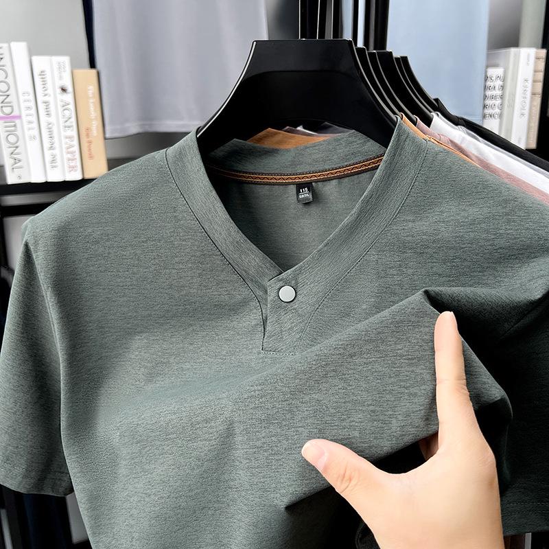 Men s V-Neck Short-Sleeve Solid Tee - Summer Fashion 3XL (160-180)
Men s V-Neck Short-Sleeve Solid Tee - Summer Fashion 3XL (160-180)