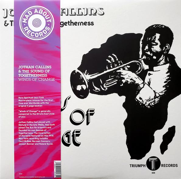 LP Record JOTHAN CALLINS THE SOUNDS OF TOGE Winds Of Change 180g MAR049 Mad About Recor 2022 Portugal Obi Jazz
LP Record JOTHAN CALLINS THE SOUNDS OF TOGE Winds Of Change 180g MAR049 Mad About Recor 2022 Portugal Obi Jazz