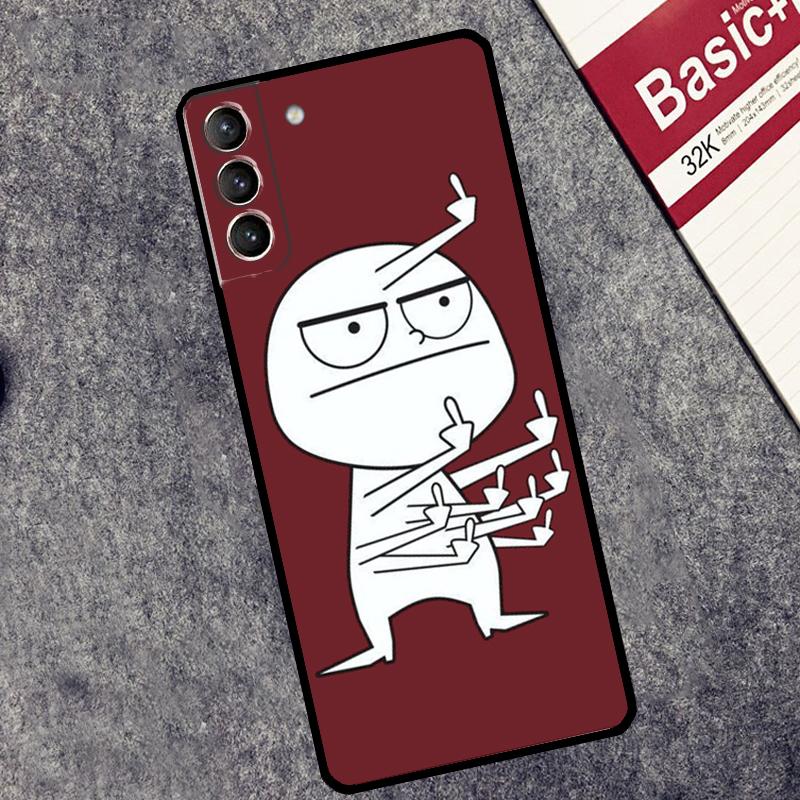 Funny Man Middle Finger Case For Samsung Galaxy S26 S25 S24 Ultra S20 FE S21 S22 S23 Plus S10 S25 FE Cover Couqe Galaxy S24 Plus
Funny Man Middle Finger Case For Samsung Galaxy S26 S25 S24 Ultra S20 FE S21 S22 S23 Plus S10 S25 FE Cover Couqe Galaxy S24 Plus