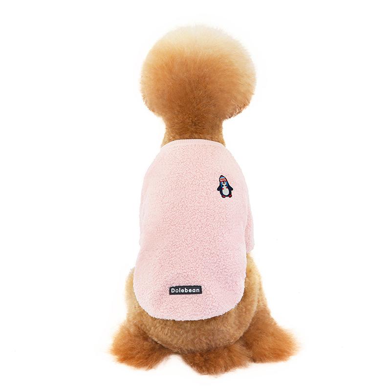 New pet clothes fleece teddy fleece two-layer warm dog jacket three-color dog clothes will be sent on behalf of you. S розовый
New pet clothes fleece teddy fleece two-layer warm dog jacket three-color dog clothes will be sent on behalf of you. S розовый