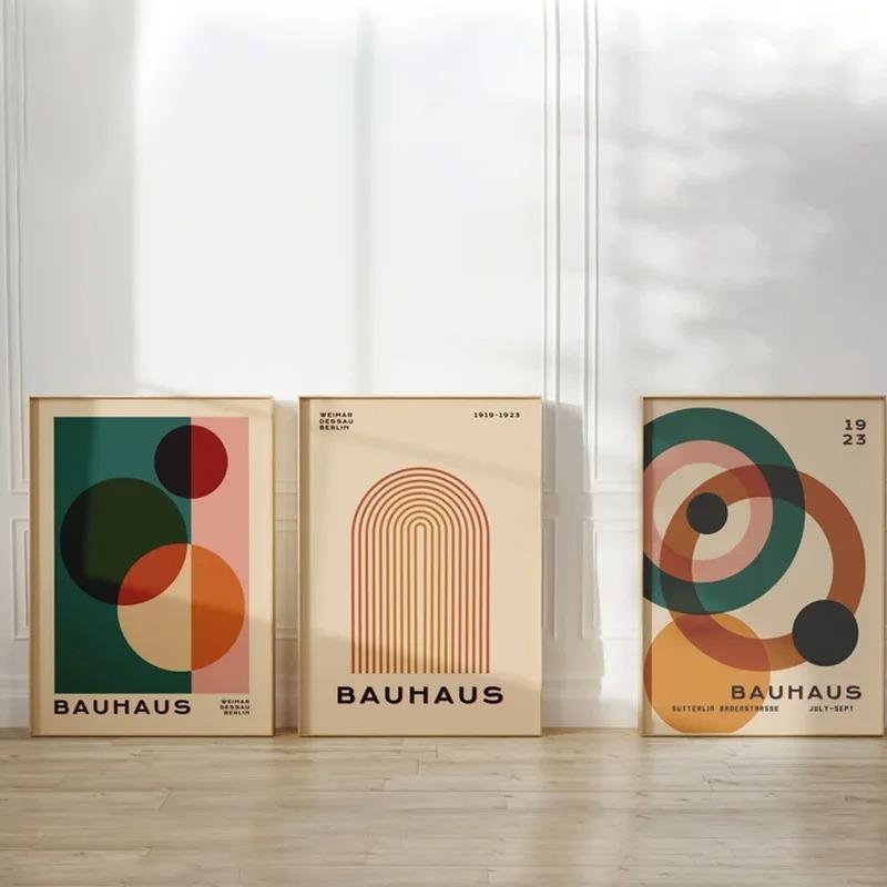 Bauhaus Fashion Lines, Semi-circular Murals, Retro Medieval Geometry, Canvas Paintings, Colorful Bedroom Art Decoration 21cm×30cm NoFrame
Bauhaus Fashion Lines, Semi-circular Murals, Retro Medieval Geometry, Canvas Paintings, Colorful Bedroom Art Decoration 21cm×30cm NoFrame