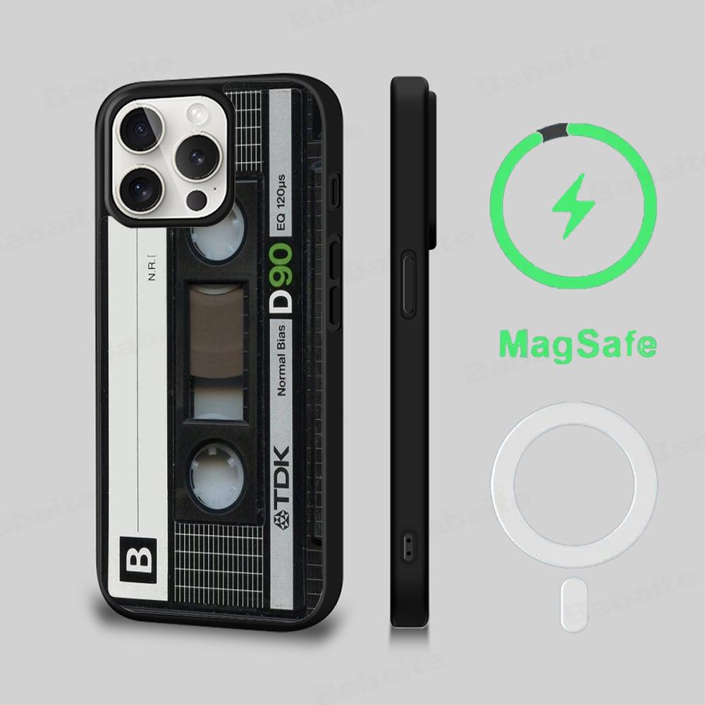Vintage Cassette Tape Phone Case Magnetic Case For IPhone 16 14 13 12 11 15 Pro Max Plus For Magsafe Wireless Charge Cover iPhone 13 Mini
Vintage Cassette Tape Phone Case Magnetic Case For IPhone 16 14 13 12 11 15 Pro Max Plus For Magsafe Wireless Charge Cover iPhone 13 Mini