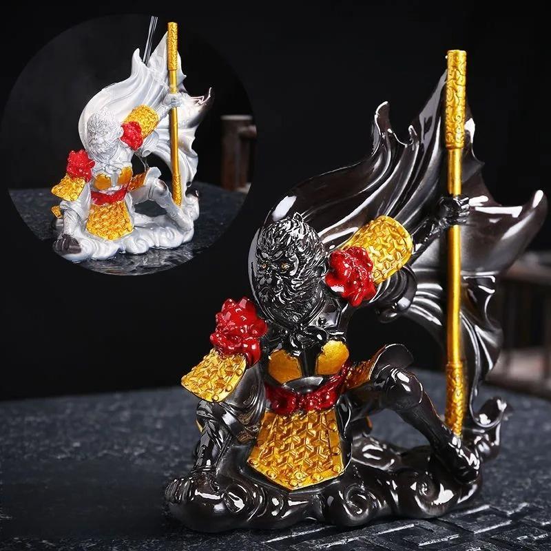 Color Changing Monkey King Tea Pet - Heat Sensitive Buddhist Car Decor Sculpture Creative Tea Accessory Gift for Tea Lovers
Color Changing Monkey King Tea Pet - Heat Sensitive Buddhist Car Decor Sculpture Creative Tea Accessory Gift for Tea Lovers