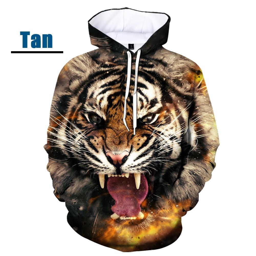 Новая мода унисекс забавные толстовки с изображением тигра и 3D принтом для мужчин и женщин топы с рисунком головы тигра 
Новая мода унисекс забавные толстовки с изображением тигра и 3D принтом для мужчин и женщин топы с рисунком головы тигра