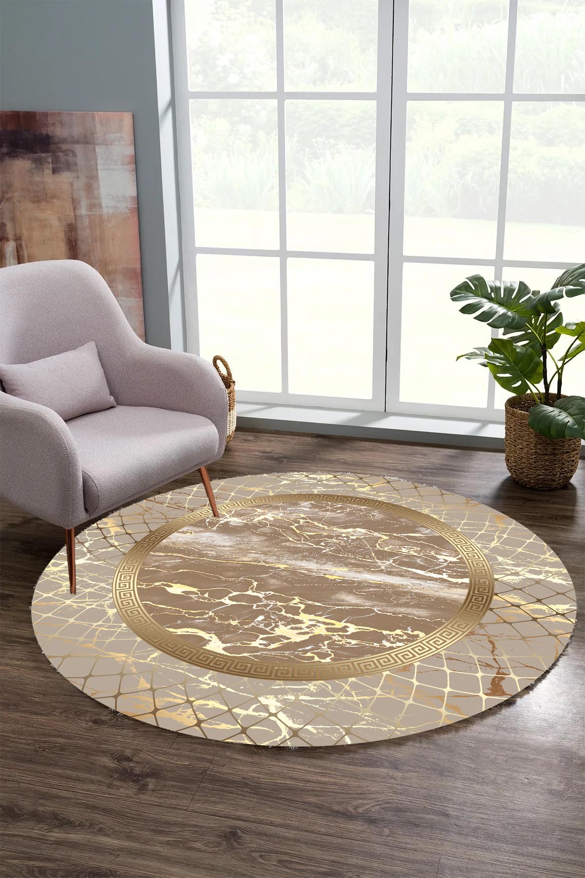YTRHOME Home Modern Y-E1044 Нескользящее точечное основание с цифровой печатью, круглый ковер для гостиной, кухни, прихожей и напольный коврик 60 x 60 серый/чёрный
YTRHOME Home Modern Y-E1044 Нескользящее точечное основание с цифровой печатью, круглый ковер для гостиной, кухни, прихожей и напольный коврик 60 x 60 серый/чёрный