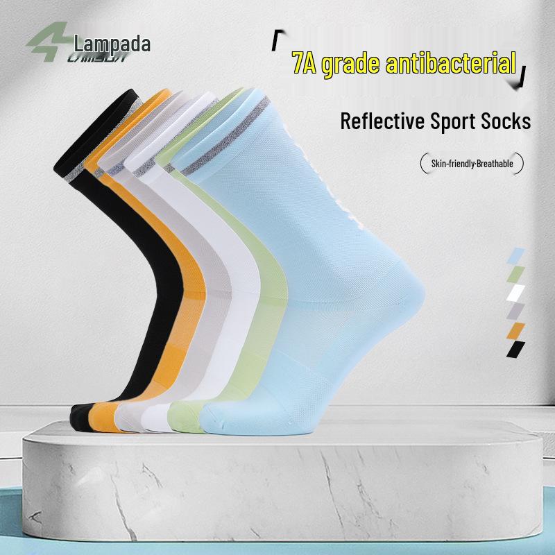 Lampada Outdoor Breathable Reflective Quick-Dry Nylon Unisex Bike Sports Socks L/XL світло-зелений колір
Lampada Outdoor Breathable Reflective Quick-Dry Nylon Unisex Bike Sports Socks L/XL світло-зелений колір