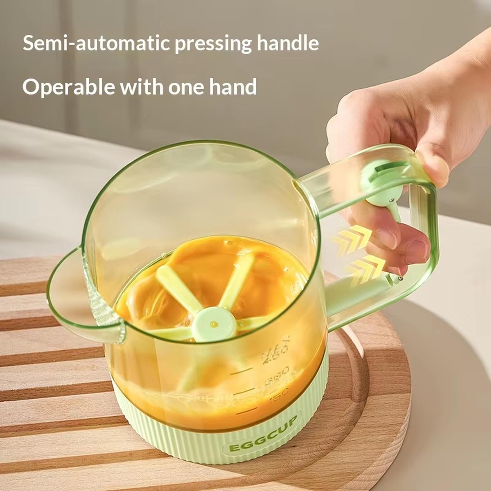 Manual Multifunctional Egg Beater Cup for Whisking Eggs Cream Foam one size зелёный
Manual Multifunctional Egg Beater Cup for Whisking Eggs Cream Foam one size зелёный