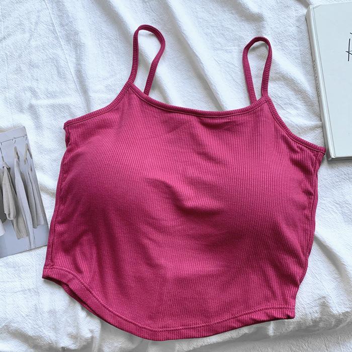 Spicy Girl Backless Camisole with Bra Pad - Sexy Slimming Bustier Top One Size рожевий червоний колір
Spicy Girl Backless Camisole with Bra Pad - Sexy Slimming Bustier Top One Size рожевий червоний колір