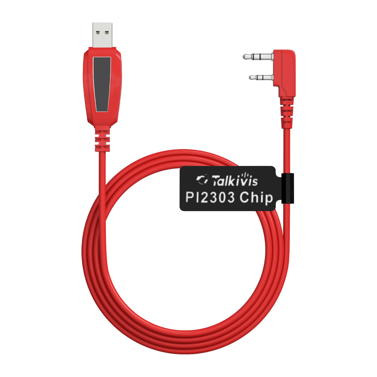 Transceiver Programming Cable USB PL2303 Chip CHIRP Support Windows11 Driver Free Compatible with F8HP 888S with almost all Chinese brand radios with
Transceiver Programming Cable USB PL2303 Chip CHIRP Support Windows11 Driver Free Compatible with F8HP 888S with almost all Chinese brand radios with