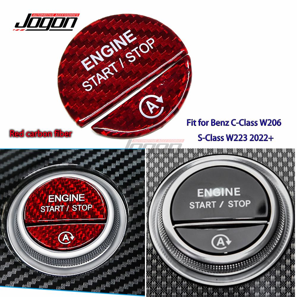 2pcs Auto Parts Carbon Fiber Car Interior Engine Start Stop Button Cover Trim For Mercedes Benz C S Class W206 W223 + Red Carbon
2pcs Auto Parts Carbon Fiber Car Interior Engine Start Stop Button Cover Trim For Mercedes Benz C S Class W206 W223 + Red Carbon