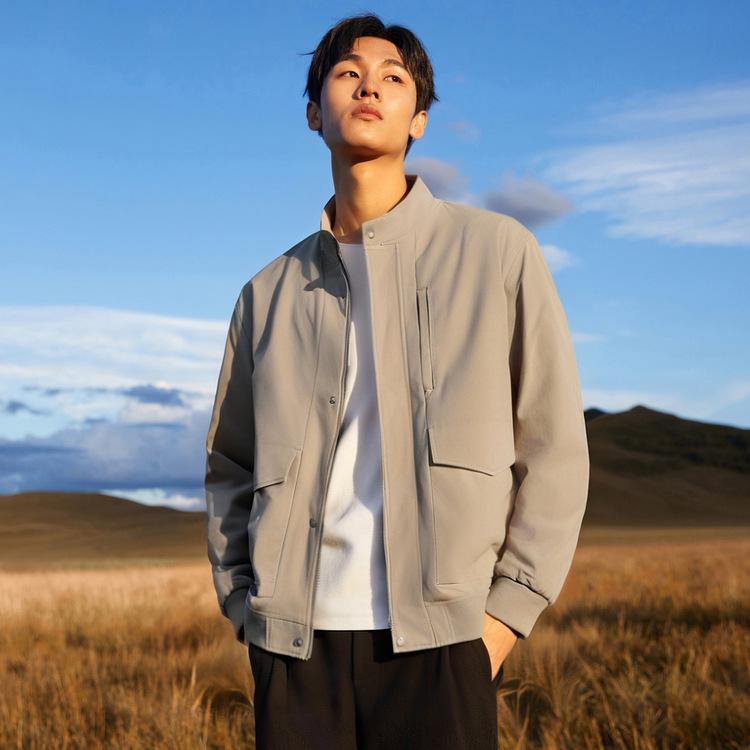 WOOG2005 Men s Stand Collar Jacket: 2025 Spring/Autumn, Slightly Loose, Simple Versatile Style 3XL хакі
WOOG2005 Men s Stand Collar Jacket: 2025 Spring/Autumn, Slightly Loose, Simple Versatile Style 3XL хакі