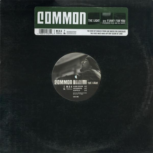 12inch Record COMMON - The Light / Funky For You MCA13765,088155 MCA Records 2000 US Rap & Hip-Hop/R&B Used
12inch Record COMMON - The Light / Funky For You MCA13765,088155 MCA Records 2000 US Rap & Hip-Hop/R&B Used