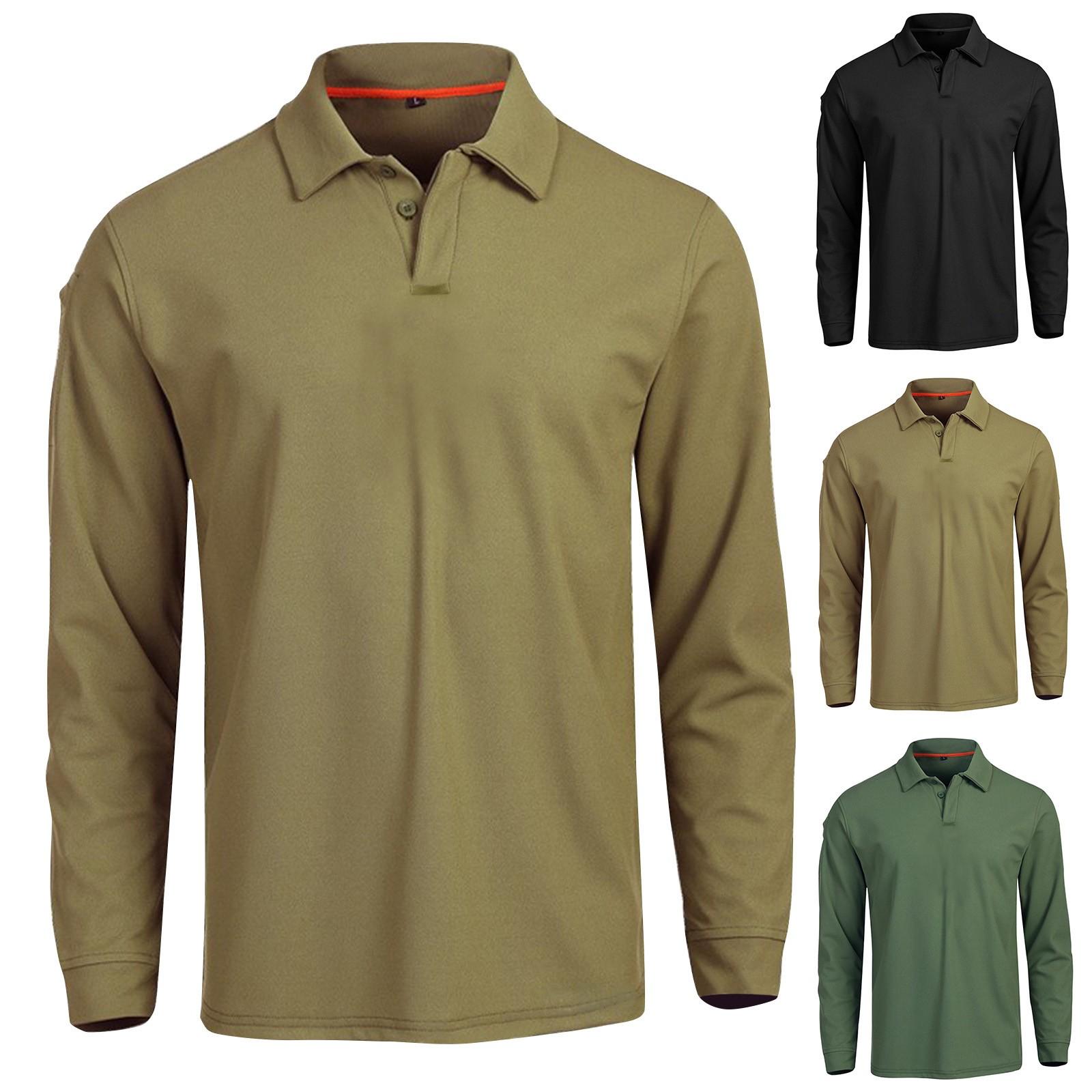 Men s Summer Solid Color Button Lapel Loose Long Sleeve Top XL хакі
Men s Summer Solid Color Button Lapel Loose Long Sleeve Top XL хакі