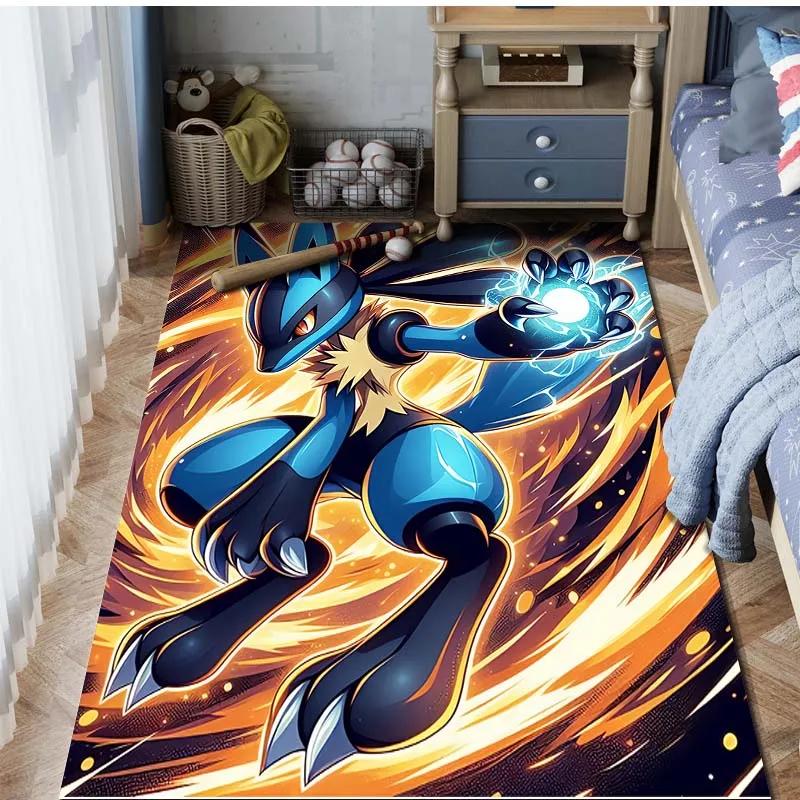 Game Pokémon Lucario Print Carpet Rug for Living Room Bedroom Sofa Decor Kids Play Mat Home Area Rug Non-slip Cartoon Floor Mat 60x90cm (24x35in)
Game Pokémon Lucario Print Carpet Rug for Living Room Bedroom Sofa Decor Kids Play Mat Home Area Rug Non-slip Cartoon Floor Mat 60x90cm (24x35in)