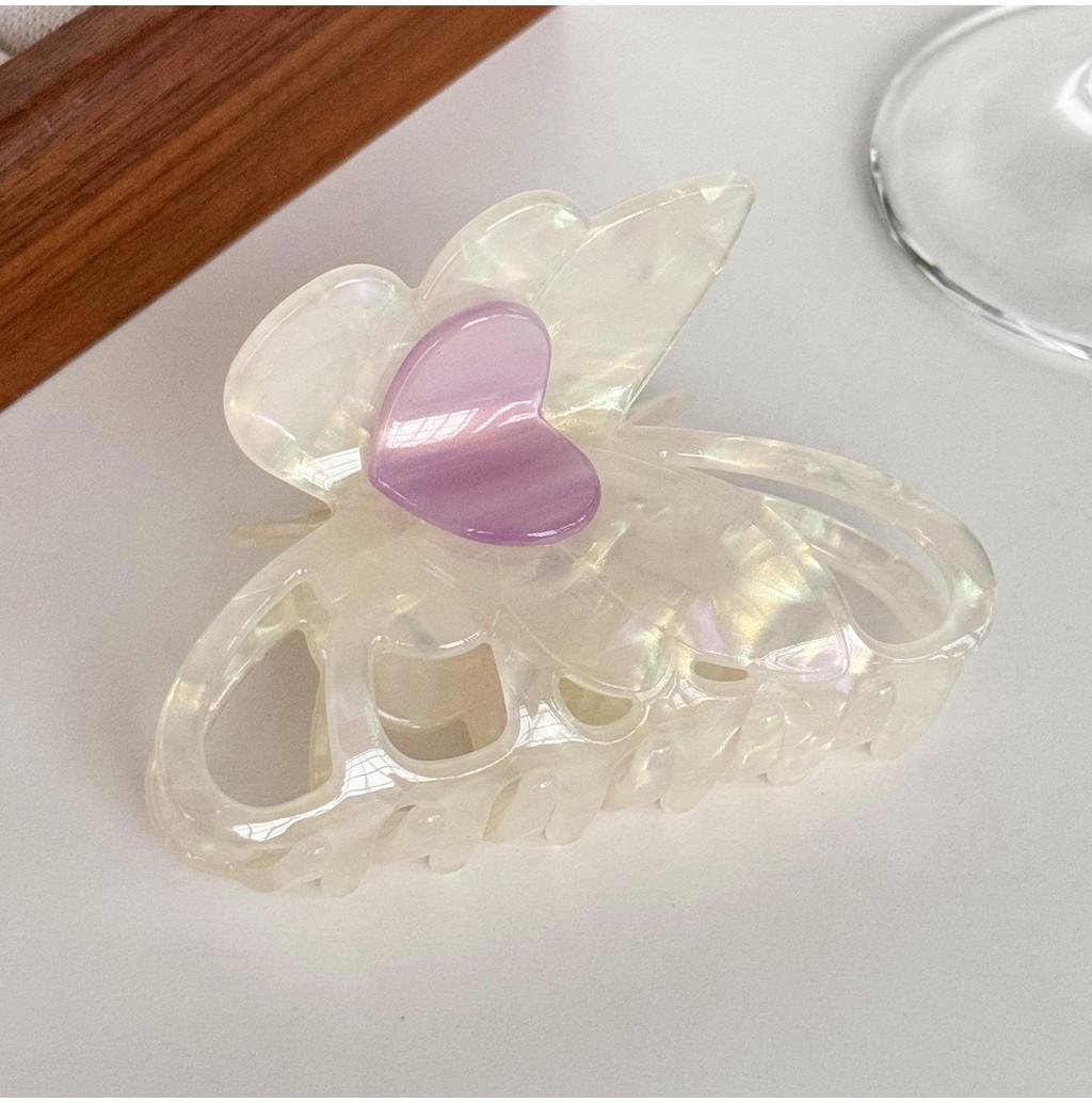 Dorei Premium Acetate Heart Butterfly Hair Claw Clip In Trendy Colors For Fashion Lovers Colorful White 8.7cm
Dorei Premium Acetate Heart Butterfly Hair Claw Clip In Trendy Colors For Fashion Lovers Colorful White 8.7cm