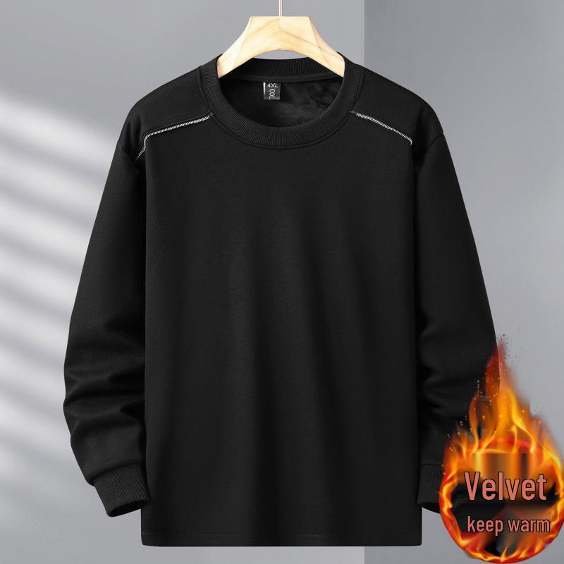 Plus Size Round Neck Fleece Sweatshirt for Men - Extra Large Winter Base Layer 10XL for 290-320 jin
Plus Size Round Neck Fleece Sweatshirt for Men - Extra Large Winter Base Layer 10XL for 290-320 jin